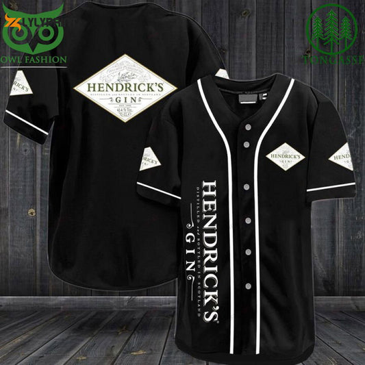 Hendrick?s Gin Baseball Jersey Shirt - lylyprint.com
