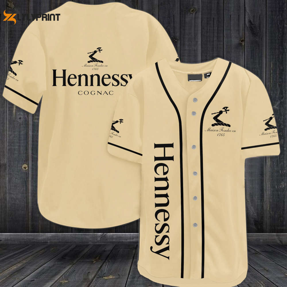 Hennessy Cognac Baseball Jersey - lylyprint.com