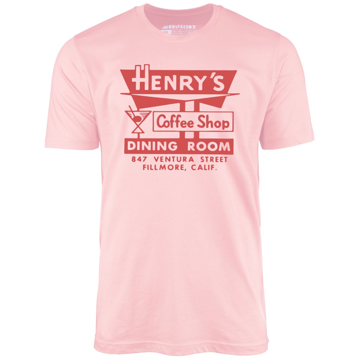 Henry's - Fillmore, CA - Vintage Restaurant - Unisex T-Shirt