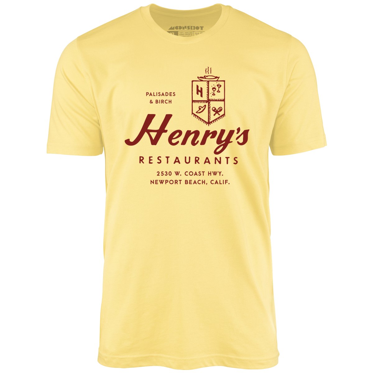 Henry's - Newport Beach, CA - Vintage Restaurant - Unisex T-Shirt