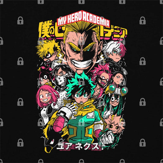 Heroes Academy T-Shirt Hoodie, Sweatshirt | InkThreadWorks.com (Image 1)