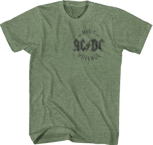 High Voltage European Tour ACDC Shirt