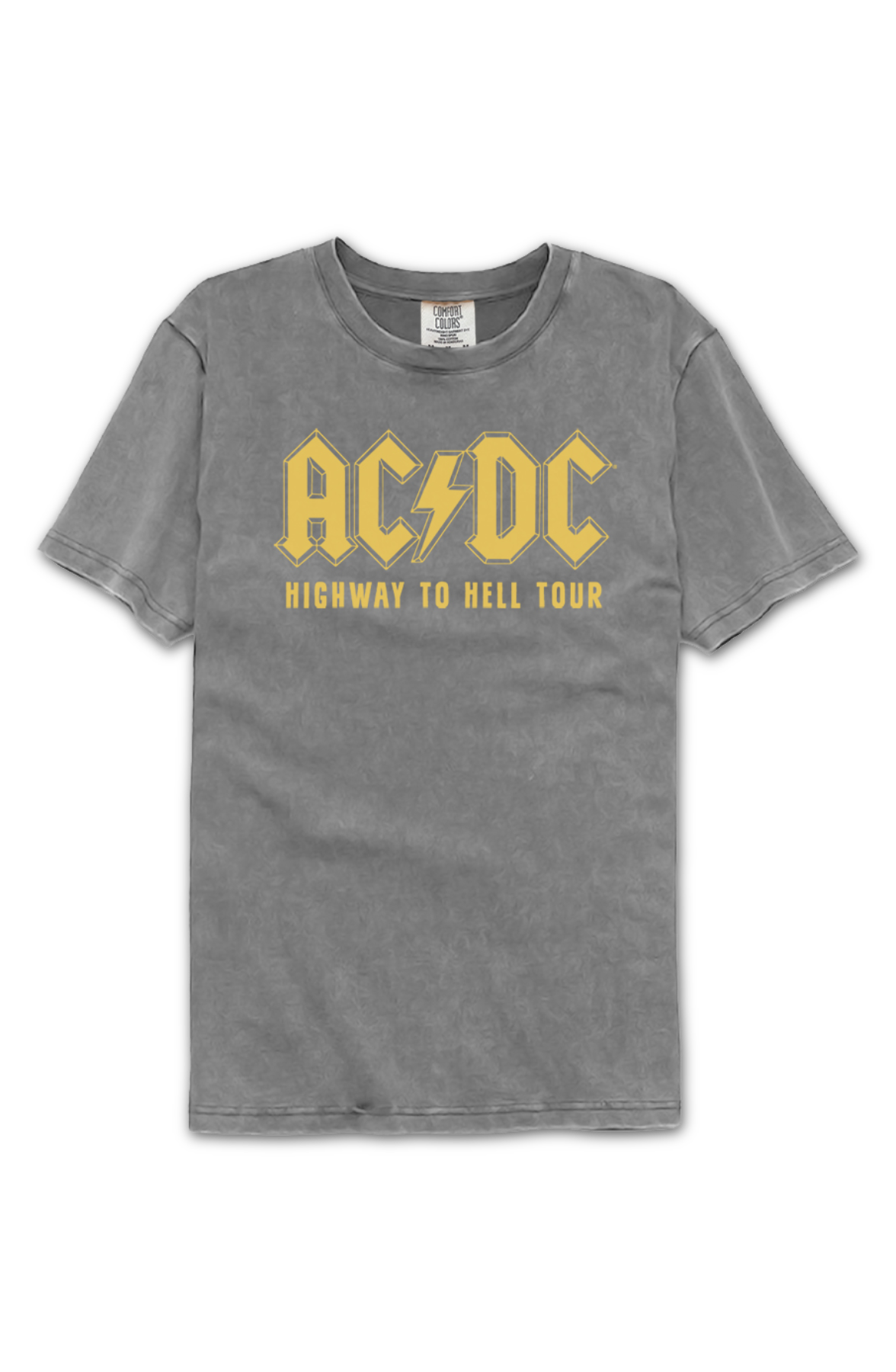 Highway To Hell Tour ACDC Comfort Colors Brand T-Shirt