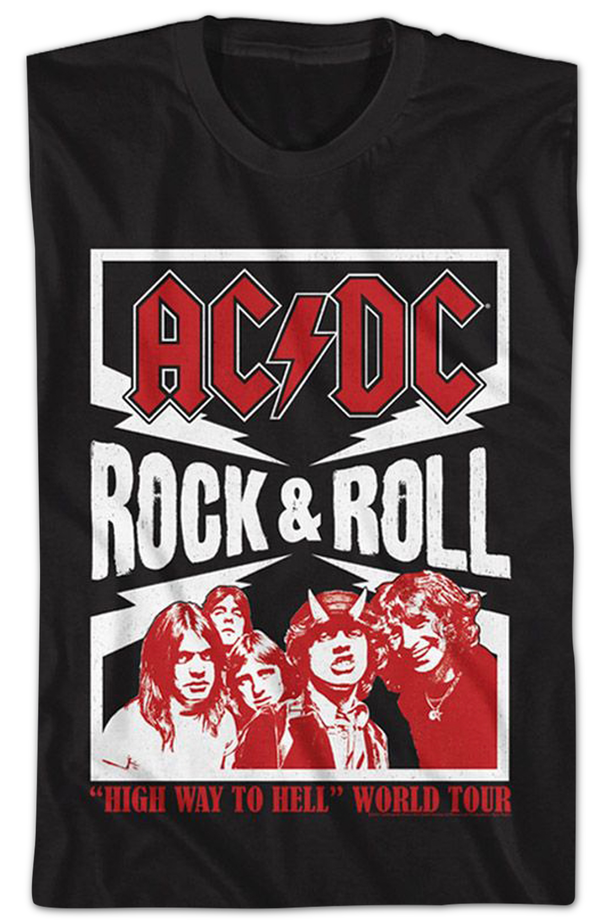 Highway To Hell World Tour ACDC Shirt