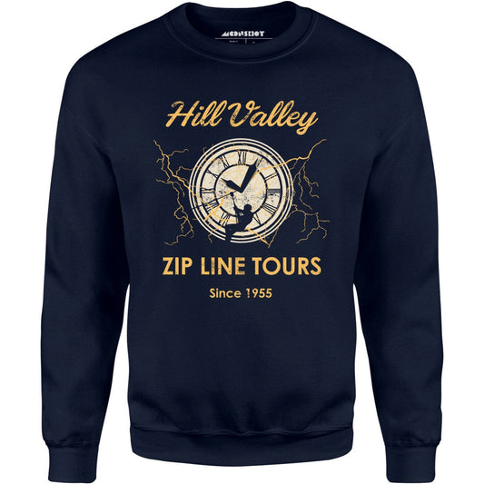 Hill Valley Zip Line Tours - Unisex Sweatshirt
