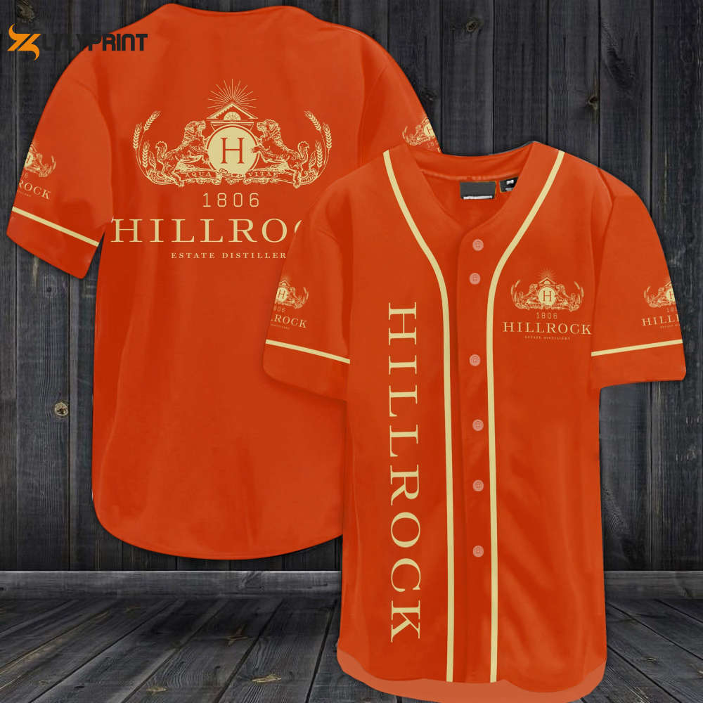 Hillrock Estate Distillery All Over Print Unisex Baseball Jersey - lylyprint.com
