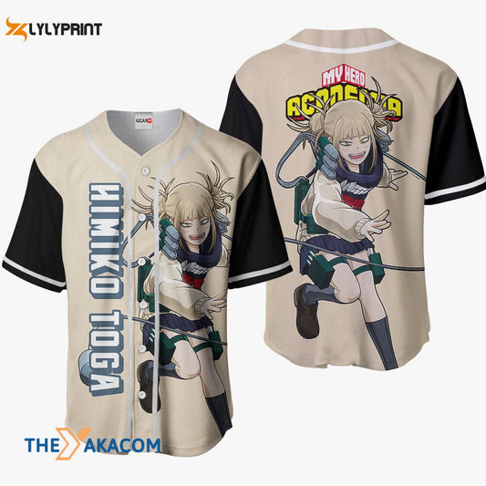 Himiko Toga My Hero Academia Anime Gift Christmas For Fan Baseball Jersey Shirt - lylyprint.com