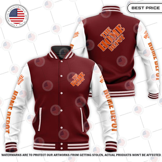 NEW Home Depot Baseball Jacket