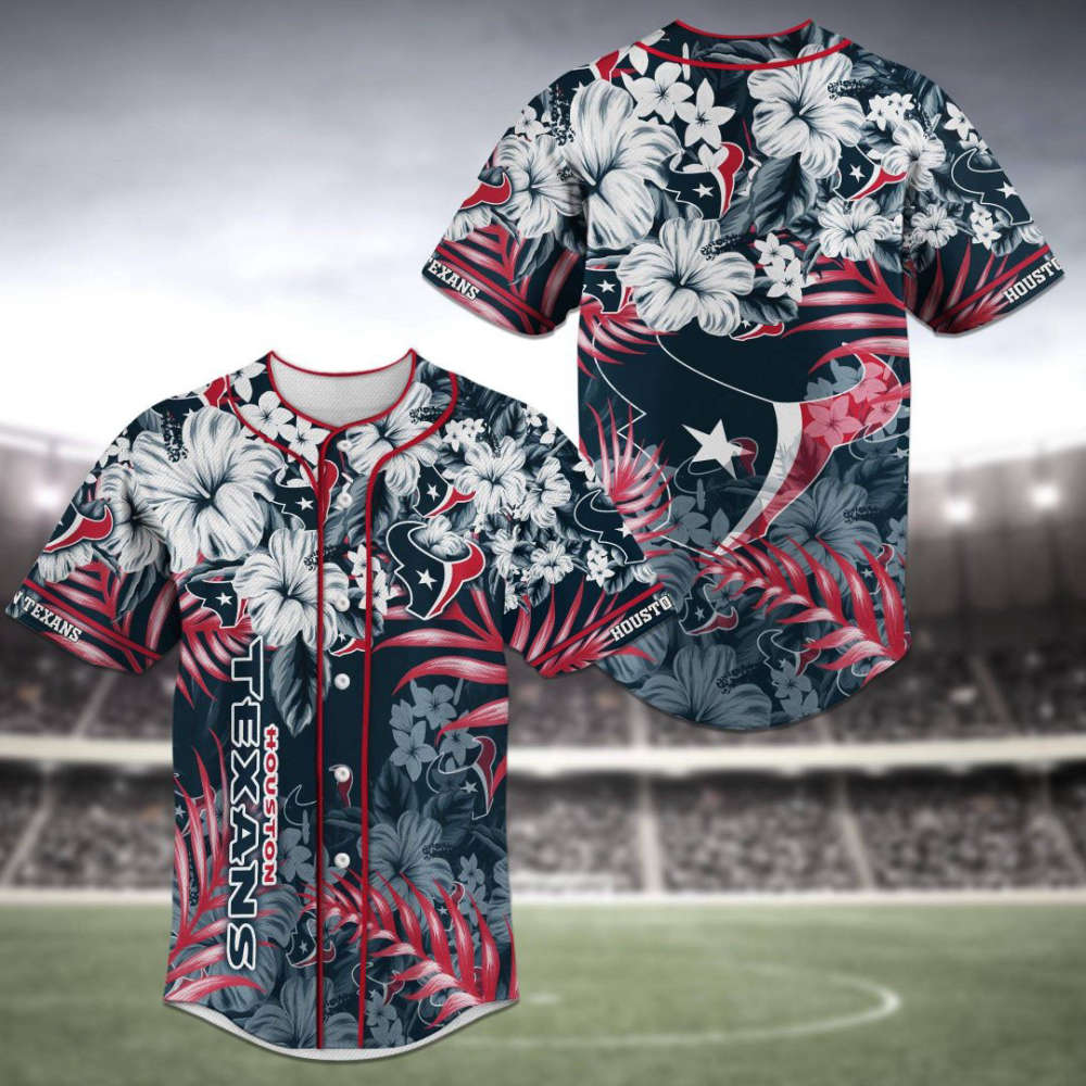 Houston Texans Baseball Jersey Personalized 2023 Gift For Men Women - lylyprint.com