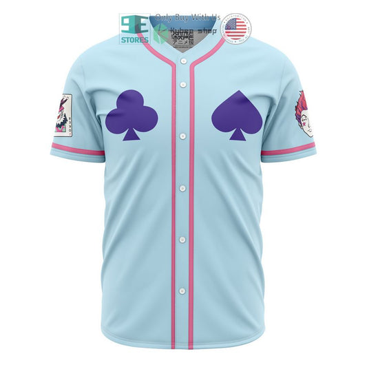BEST Hypnotic Eye Hisoka Hunter X Hunter Baseball Jersey