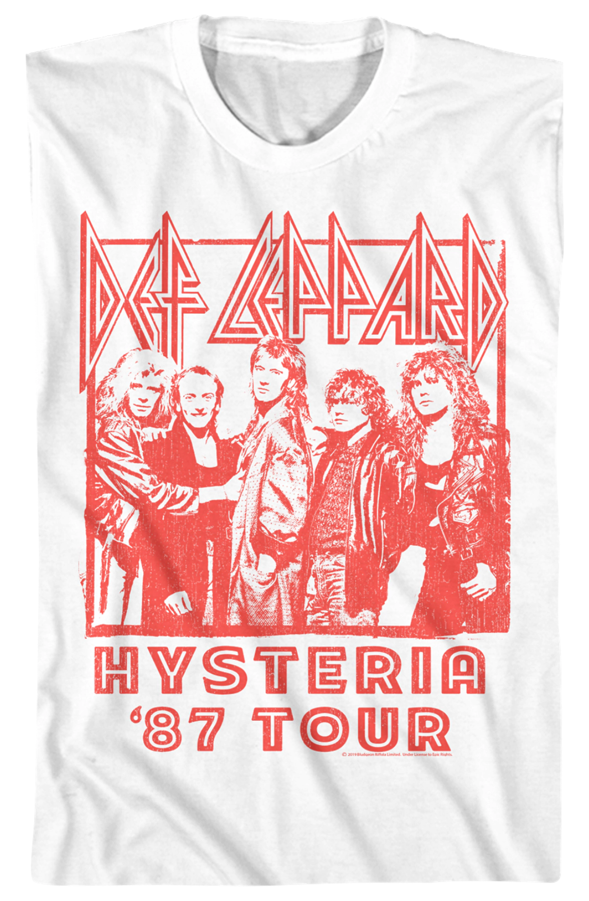 Hysteria '87 Tour Def Leppard T-Shirt