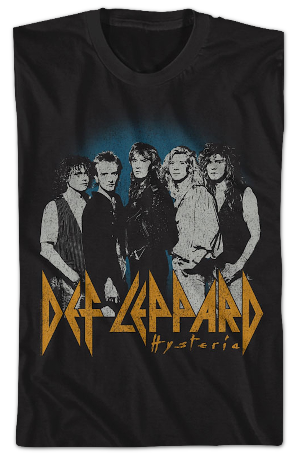 Hysteria Group Photo Def Leppard T-Shirt