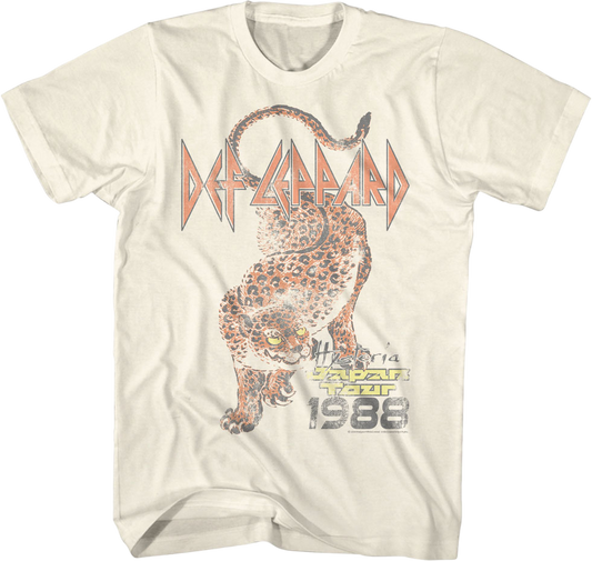 Hysteria Japan Tour 1988 Def Leppard T-Shirt