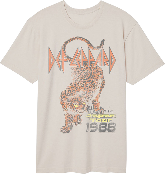 Hysteria Japan Tour Def Leppard Vintage Wash T-Shirt