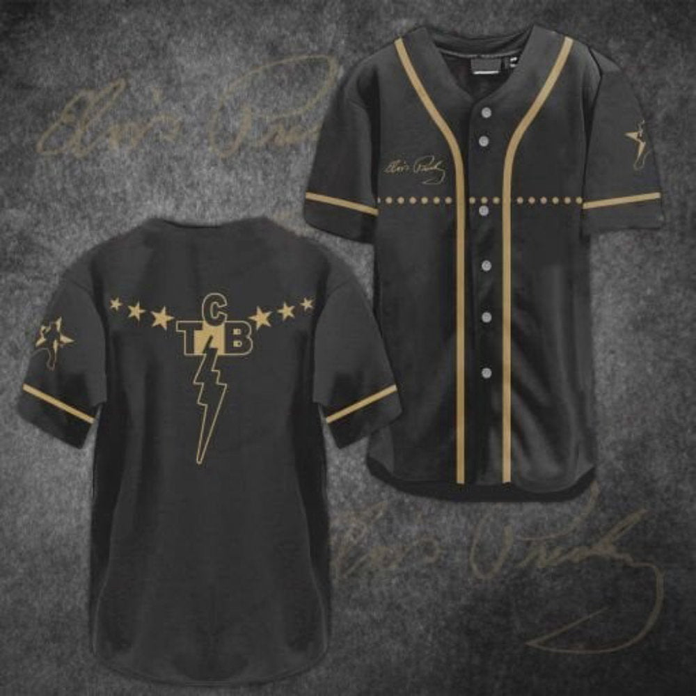 Iconic Elvis Presley Baseball Jersey – Stunning 3D Printed Design for Fans