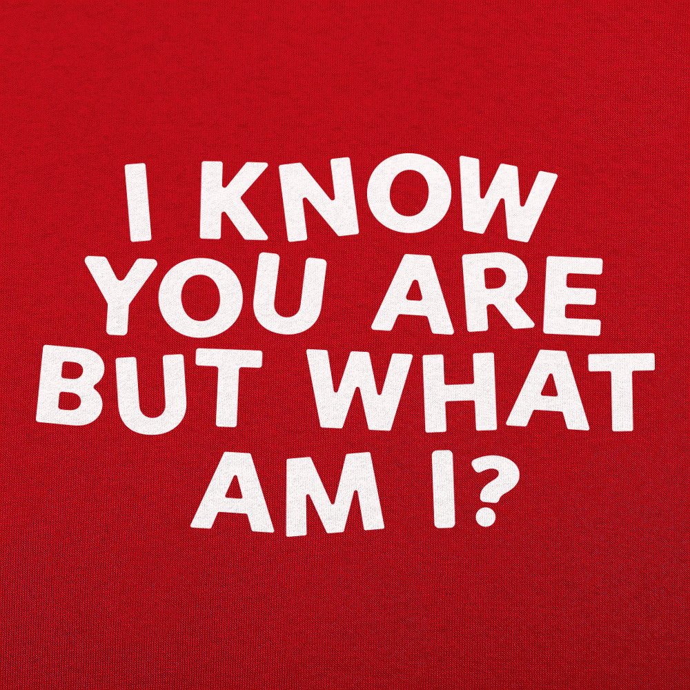 I Know You Are
