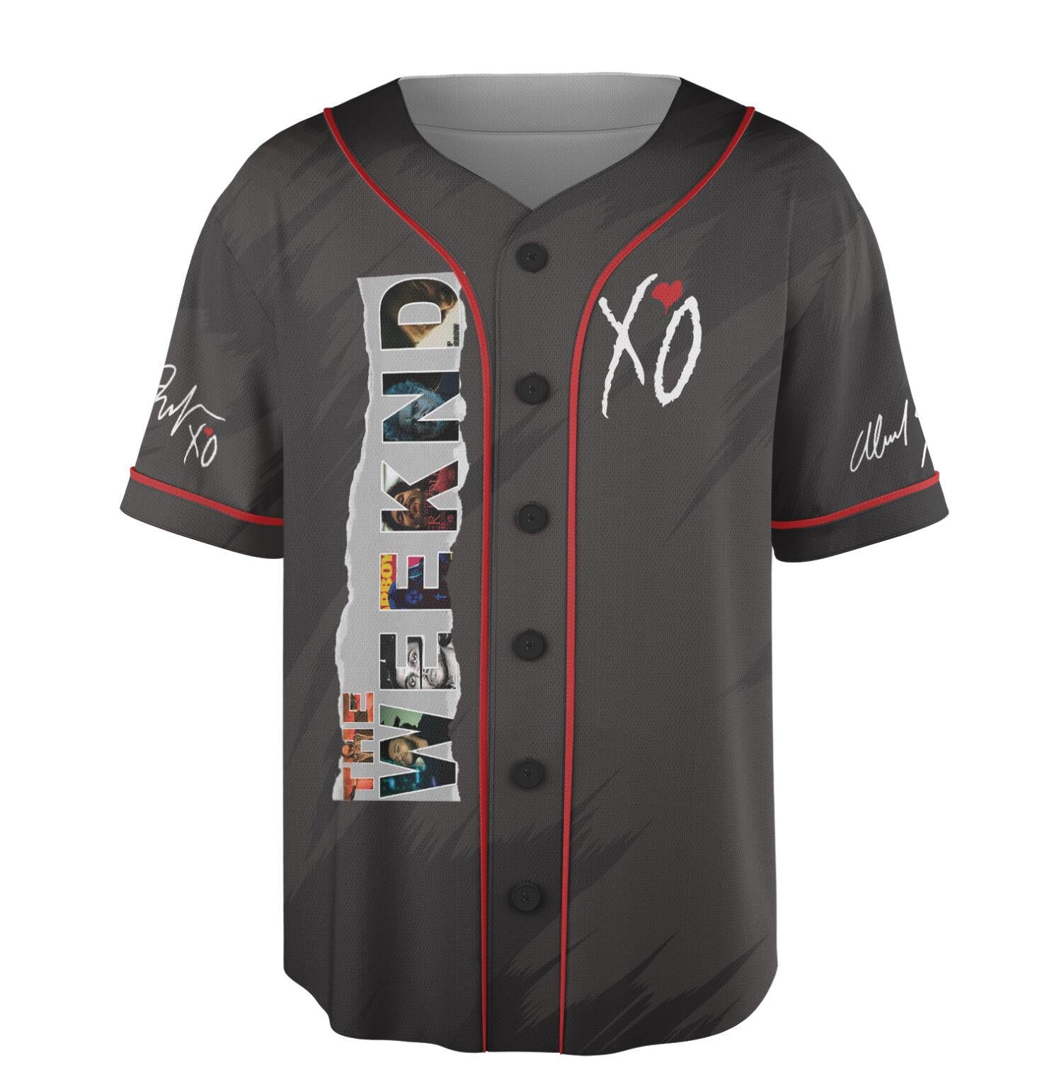 The Weeknd All Album Baseball Jersey, After Hours Til Dawn Jersey, The Weeknd With Playboy Carti