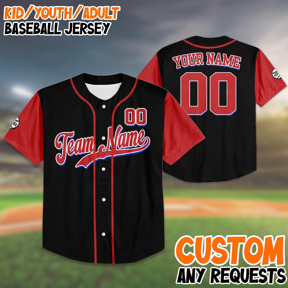 Custom Baseball Jersey for Disney Trip 2025, Matching Family Outfit, Personalized Team Shirt for Kids, Youth, Adults, Family Team-Up Gift