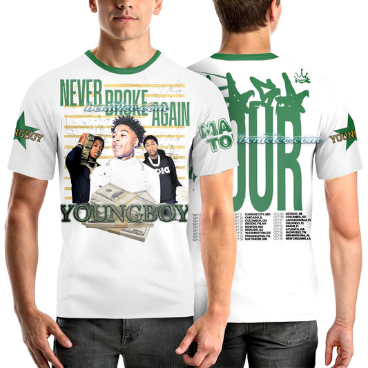 Young boy Never Broke Again Shirt 3D