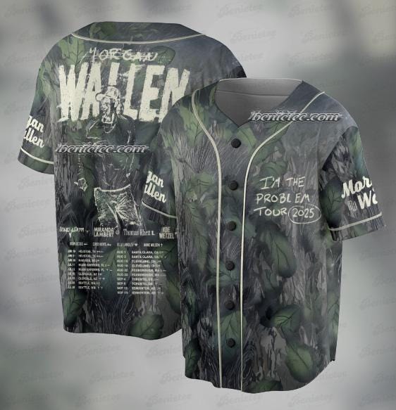 Morgan Wallen I'm The Problem Tour Miami Jersey