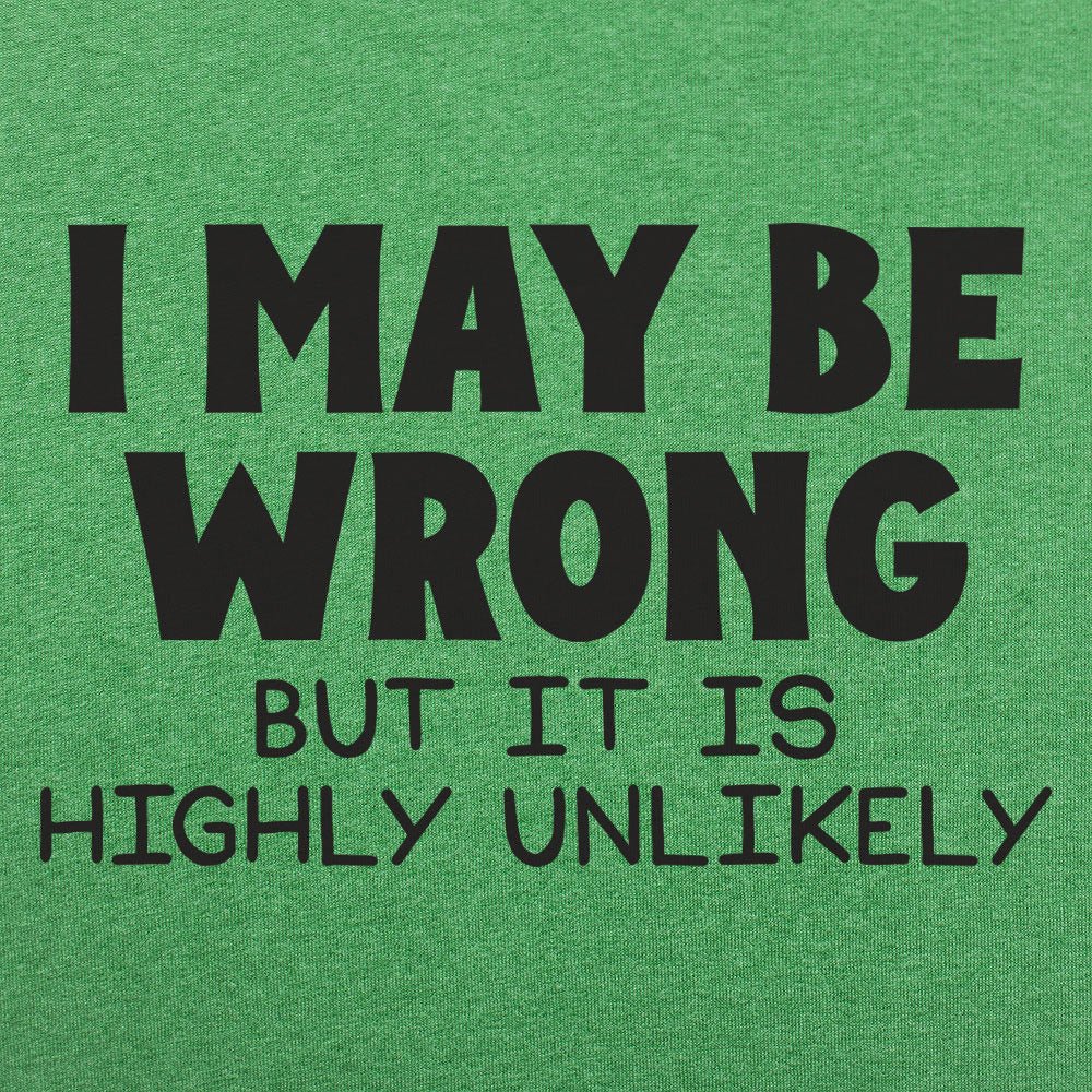 I May Be Wrong
