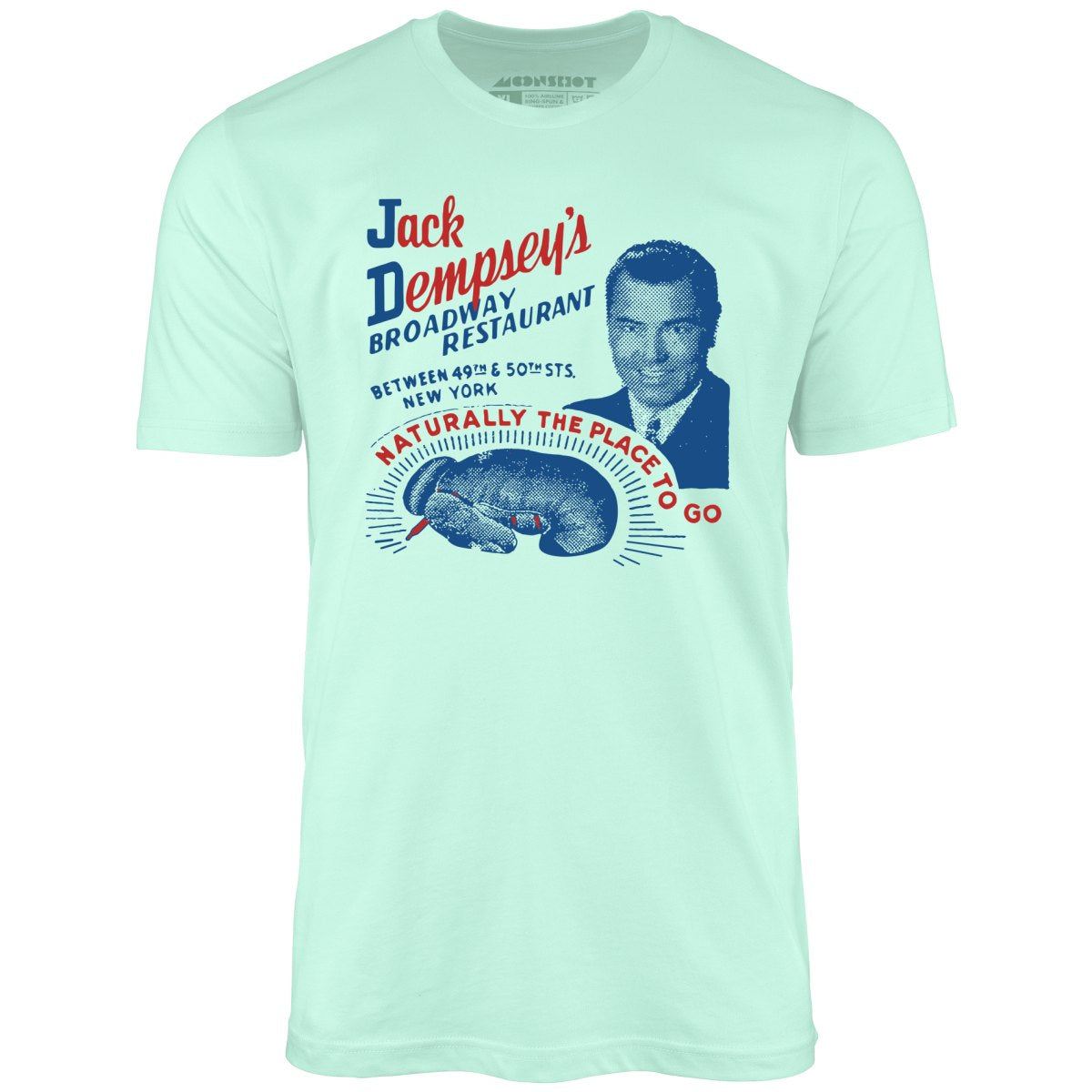 Jack Dempsey's v1 - Manhattan, NY - Vintage Restaurant - Unisex T-Shirt