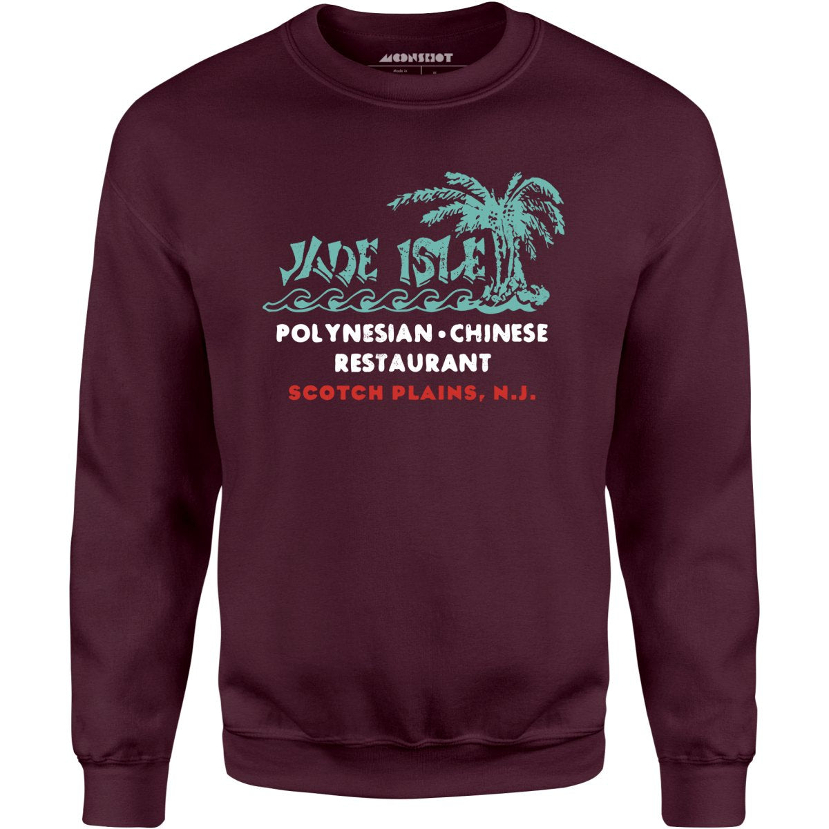 Jade Isle - Scotch Plains, NJ - Vintage Tiki Bar - Unisex Sweatshirt