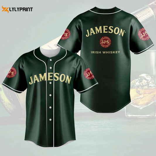 Jameson Irish Whisky Baseball Jersey - lylyprint.com