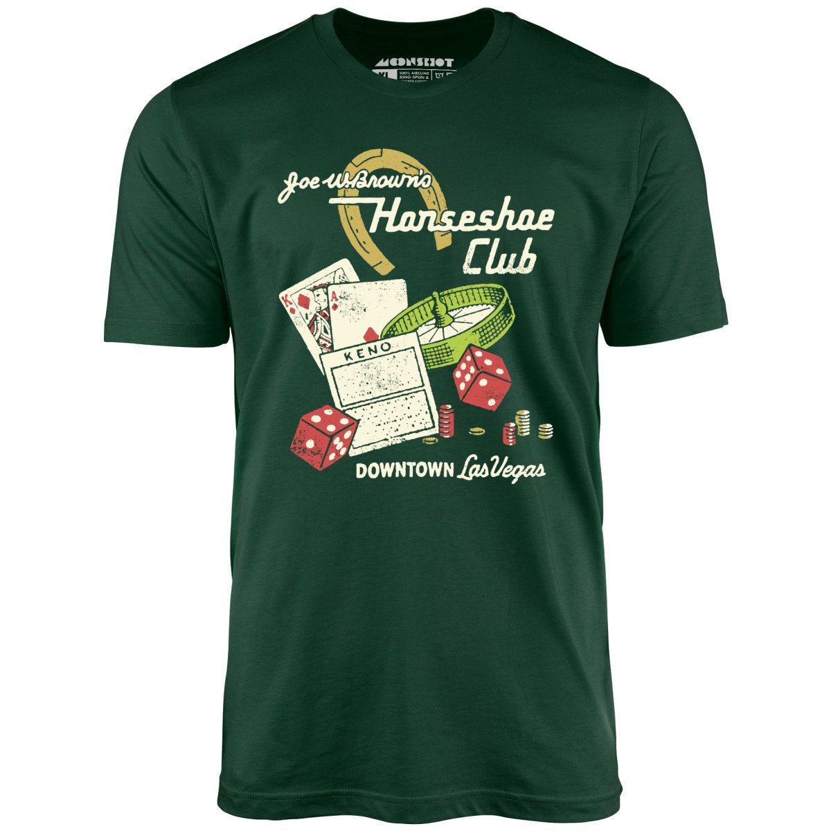 Joe W. Brown's Horseshoe Club - Vintage Las Vegas - Unisex T-Shirt