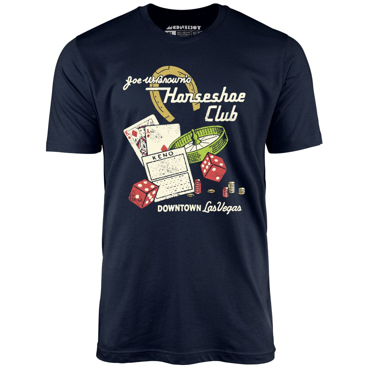 Joe W. Brown's Horseshoe Club - Vintage Las Vegas - Unisex T-Shirt