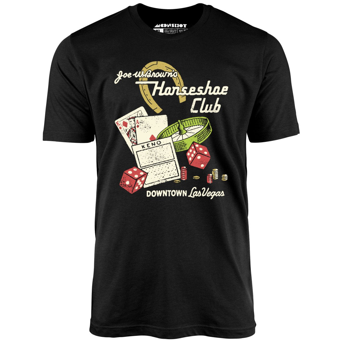 Joe W. Brown's Horseshoe Club - Vintage Las Vegas - Unisex T-Shirt