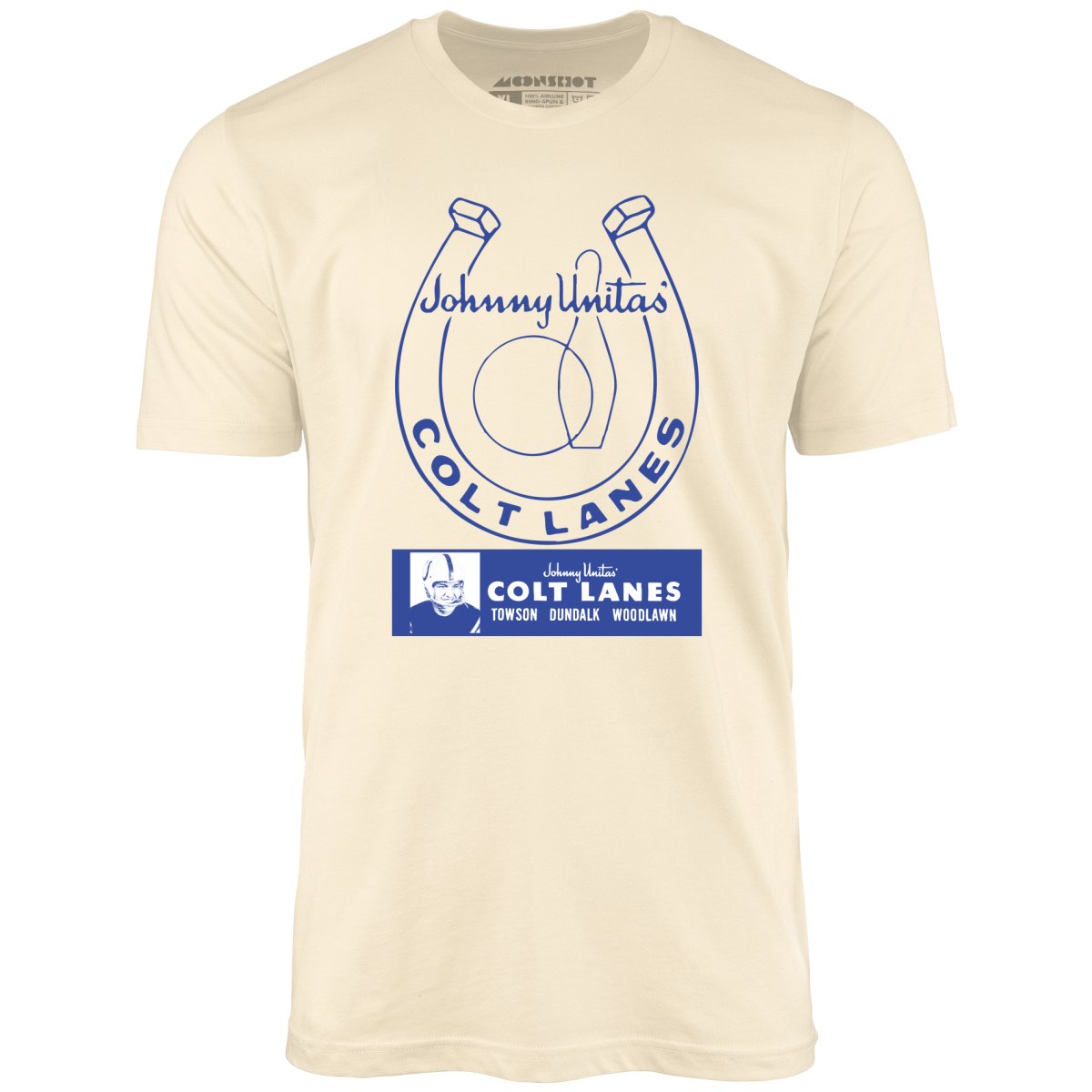 Johnny Unitas Colt Lanes - Maryland - Vintage Bowling Alley - Unisex T-Shirt