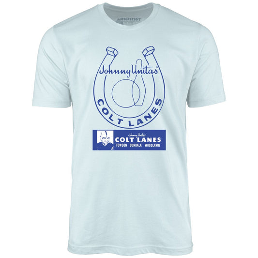 Johnny Unitas Colt Lanes - Maryland - Vintage Bowling Alley - Unisex T-Shirt