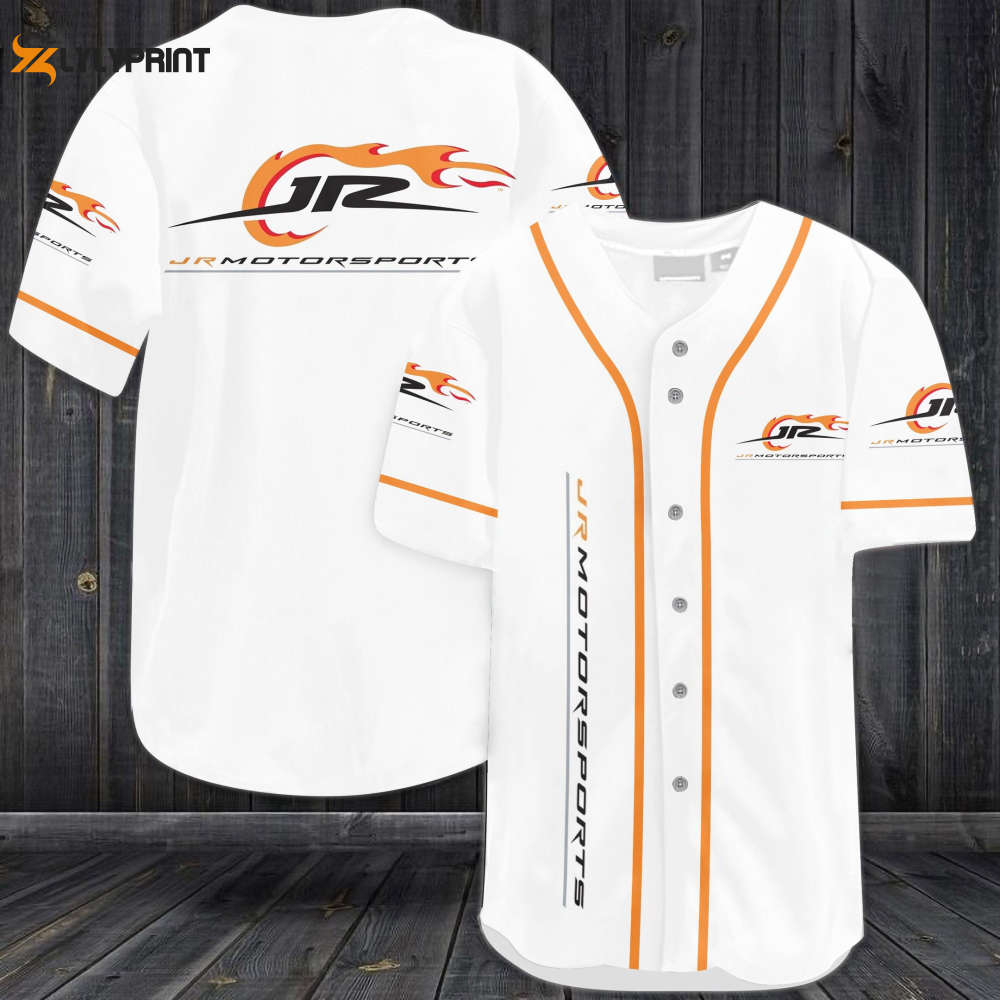 JR Motorsports Racing Baseball Jersey - Gift for Men Women - lylyprint.com