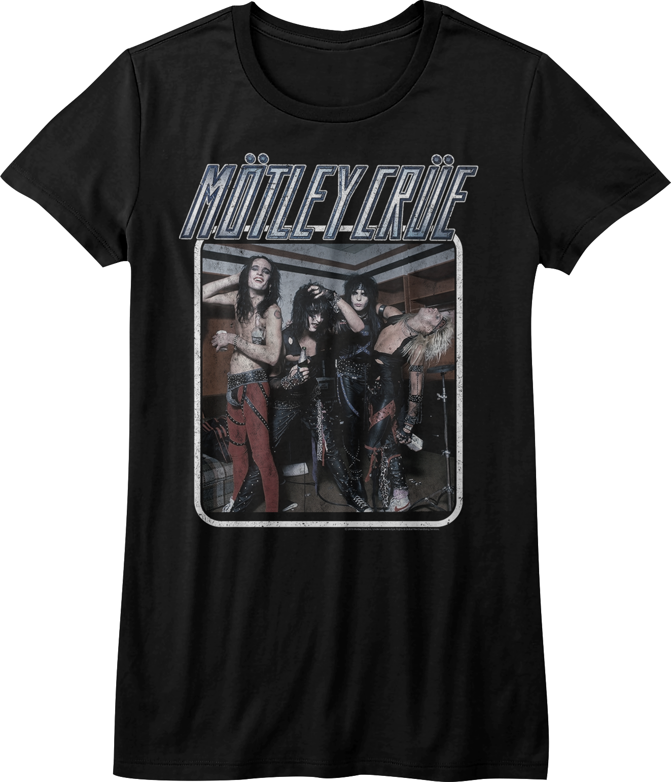 Ladies Group Photo Motley Crue Shirt