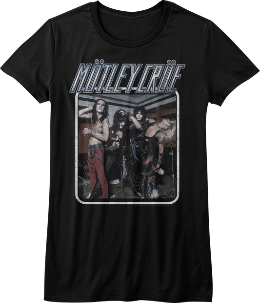 Ladies Group Photo Motley Crue Shirt