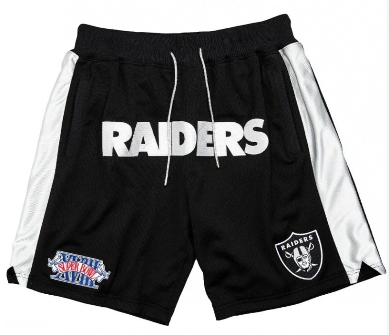 just don cali gold rush short los angeles raiders Style 2