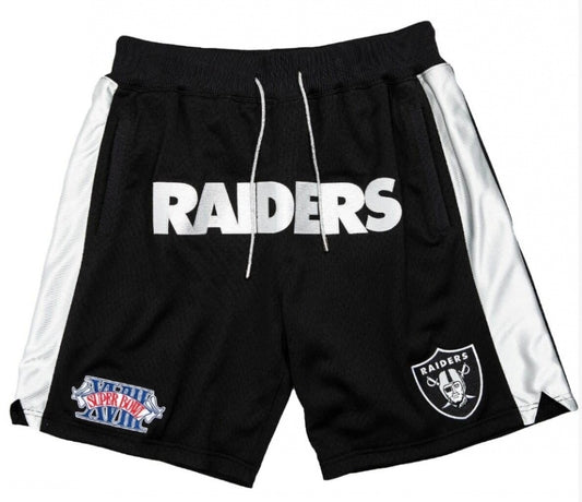 just don cali gold rush short los angeles raiders Style 2