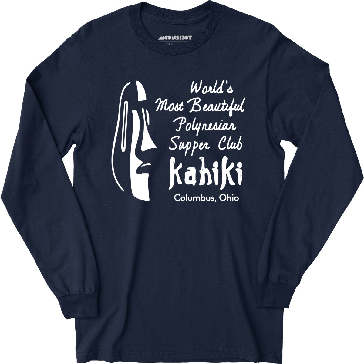 Kahiki - Columbus, OH - Vintage Tiki Bar - Long Sleeve T-Shirt