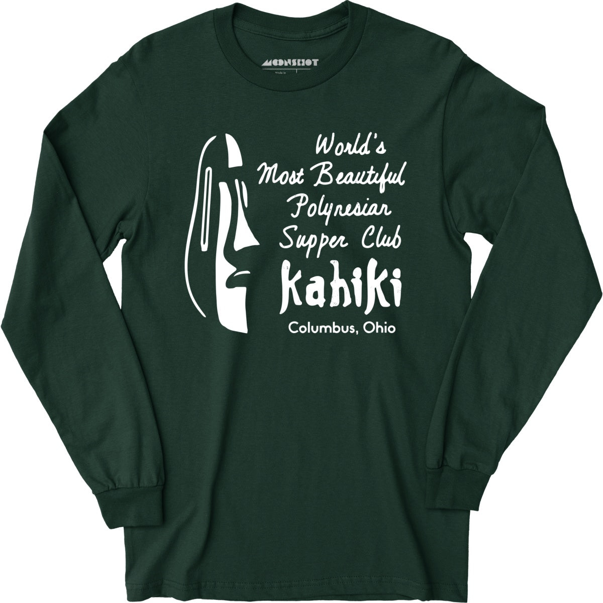 Kahiki - Columbus, OH - Vintage Tiki Bar - Long Sleeve T-Shirt