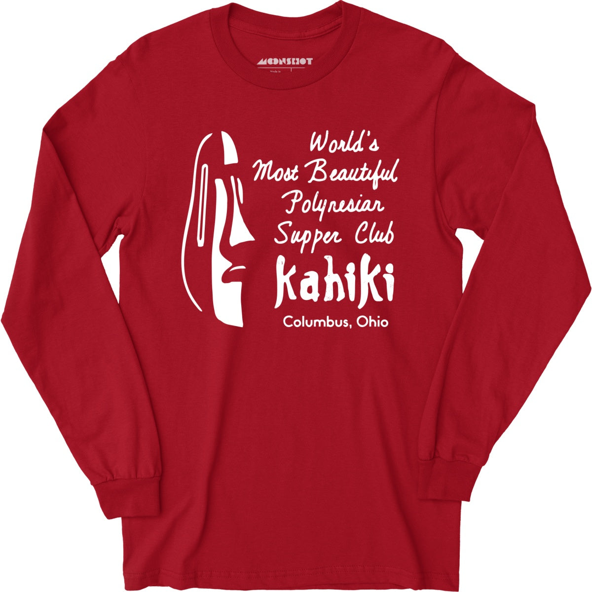 Kahiki - Columbus, OH - Vintage Tiki Bar - Long Sleeve T-Shirt