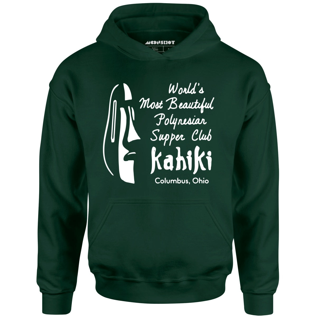 Kahiki - Columbus, OH - Vintage Tiki Bar - Unisex Hoodie