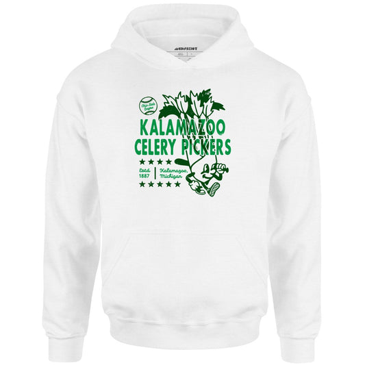 Kalamazoo Celery Pickers - Michigan - Vintage Defunct Baseball Teams - Unisex Hoodie