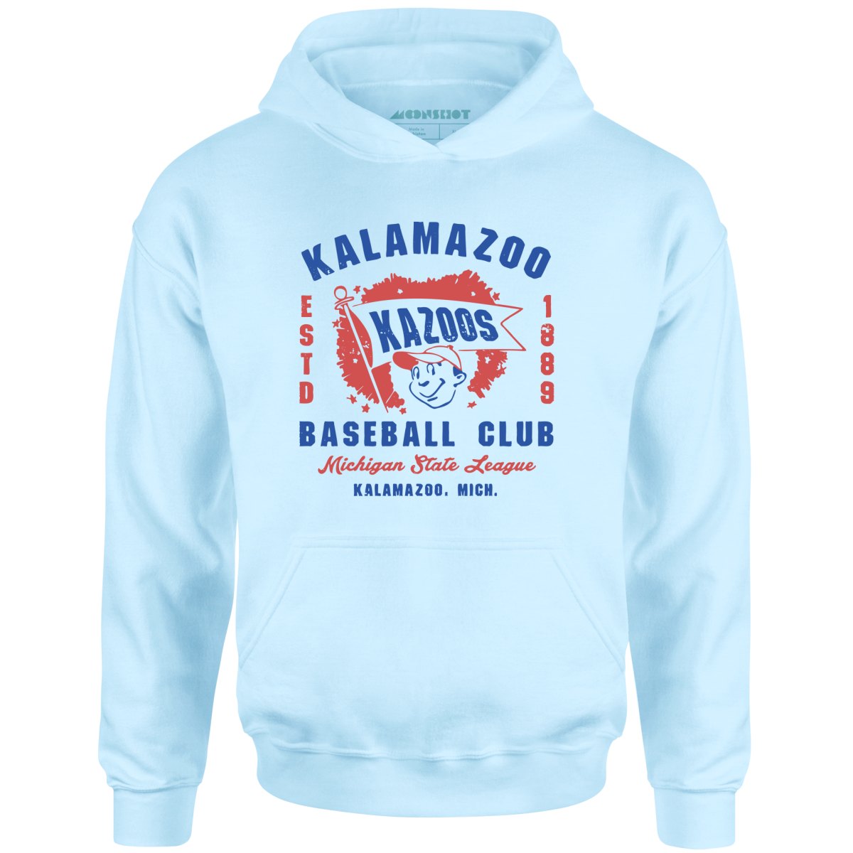 Kalamazoo Kazoos - Michigan - Vintage Defunct Baseball Teams - Unisex Hoodie