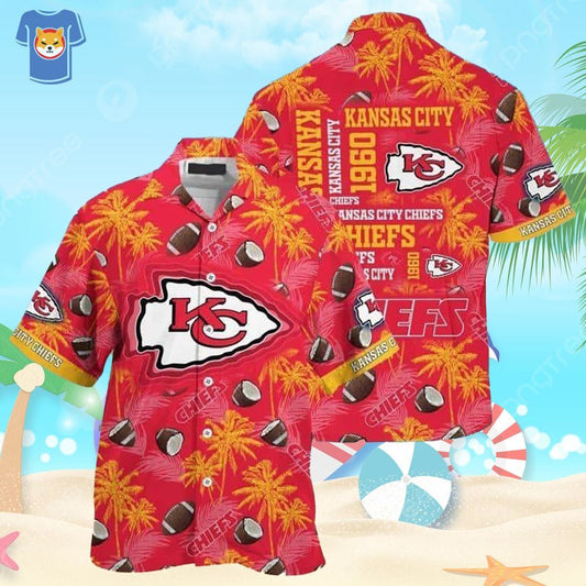 Kansas City Chiefs Hawaiian Shirt Summer Vacation Gift