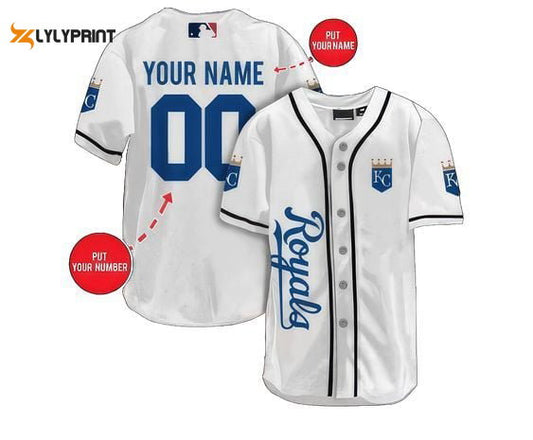 Kansas City Royals Baseball Jersey BJ0008 - lylyprint.com