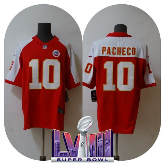 kansas city chiefs #10 isiah pacheco Chiefs 4 Edition