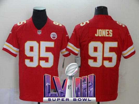 kansas city chiefs #95 chris jones 2 Edition Chiefs