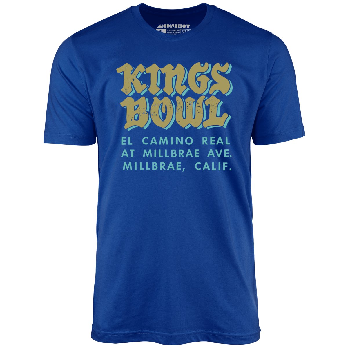 Kings Bowl - Millbrae, CA - Vintage Bowling Alley - Unisex T-Shirt