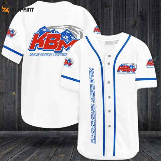 Kyle Busch Motorsports KBM Car Team Baseball Jersey - lylyprint.com